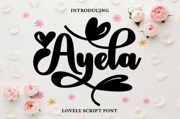 Ayela: A Handwritten Font That Brings Creativity to Life