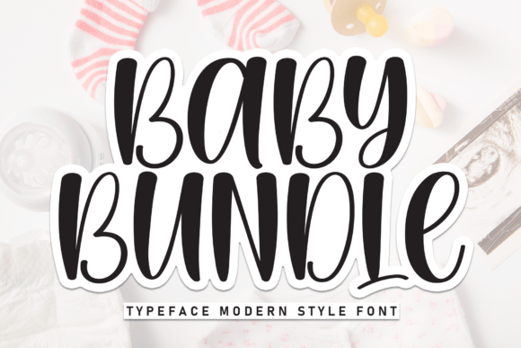 Baby Bundle Font for Branding and Design