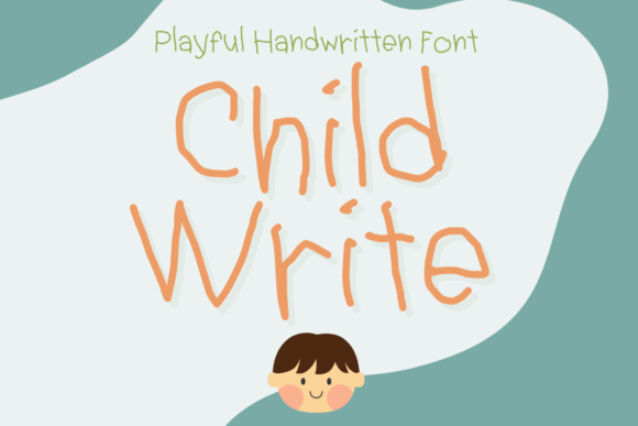 Child Write Font for Branding Projects