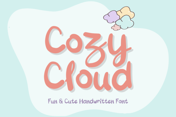 Cozy Cloud: A Handwritten Font for Campaign Creativity