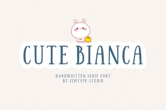 Cute Bianca: A Delightful Serif Font for Branding Projects
