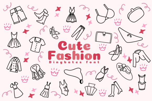 Cute Fashion: A Playful Typeface for Digital Branding