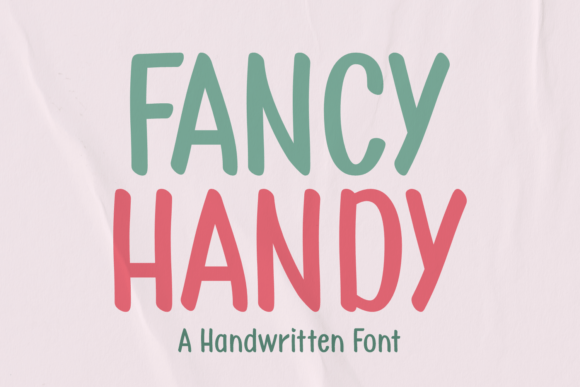 Fancy Handy Font for Handmade Creations