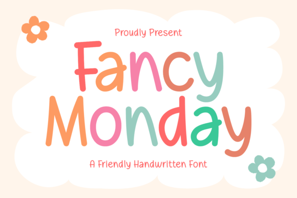 Fancy Monday Font for Handmade Creations