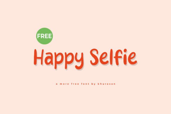 Happy Selfie Font for Modern Web Design