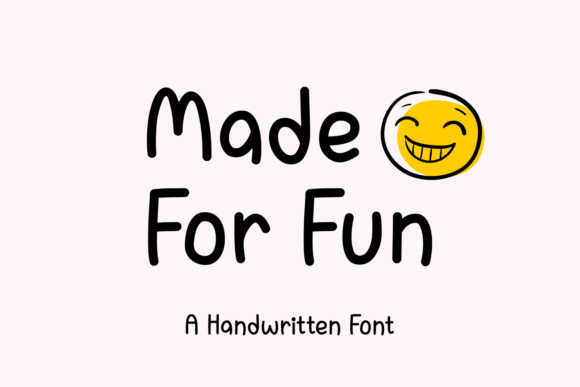 Made for Fun Font: Playful Typography for Digital Creatives