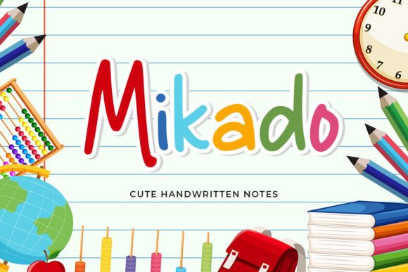 Mikado Font for Branding Projects
