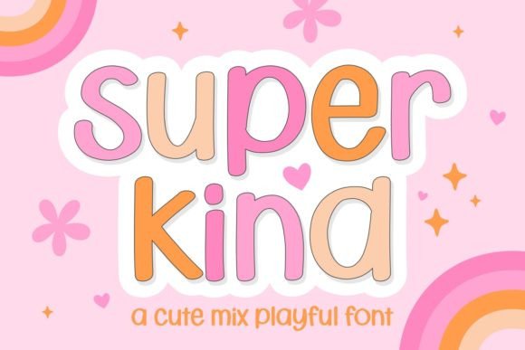 Super Kind Font for Web Design