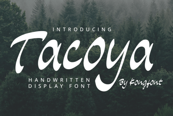 Tacoya Handwritten Font for Business Branding