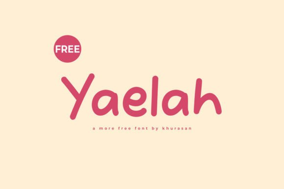 Yaelah: A Modern Handwritten Font for Creative Branding